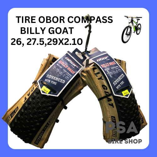 PSA TIRE OBOR COMPASS BILLY GOAT GUM WALL FOLDED TBR 26 27.5 AND 29X2.10 FOR MOUNTAIN BIKE MTB Shopee Philippines