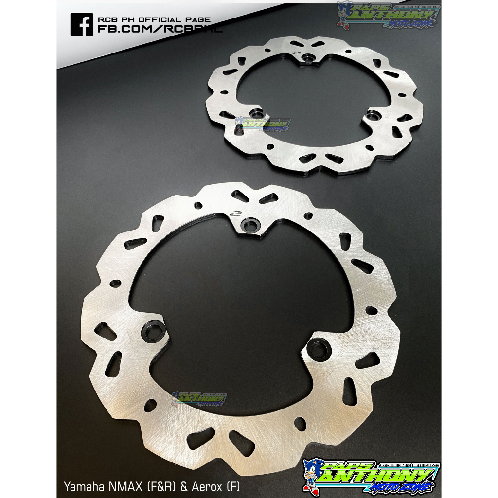 RCB DISC BRAKE ROTOR E- SERIES AEROX/NMAX STEEL 230MM | Shopee Philippines