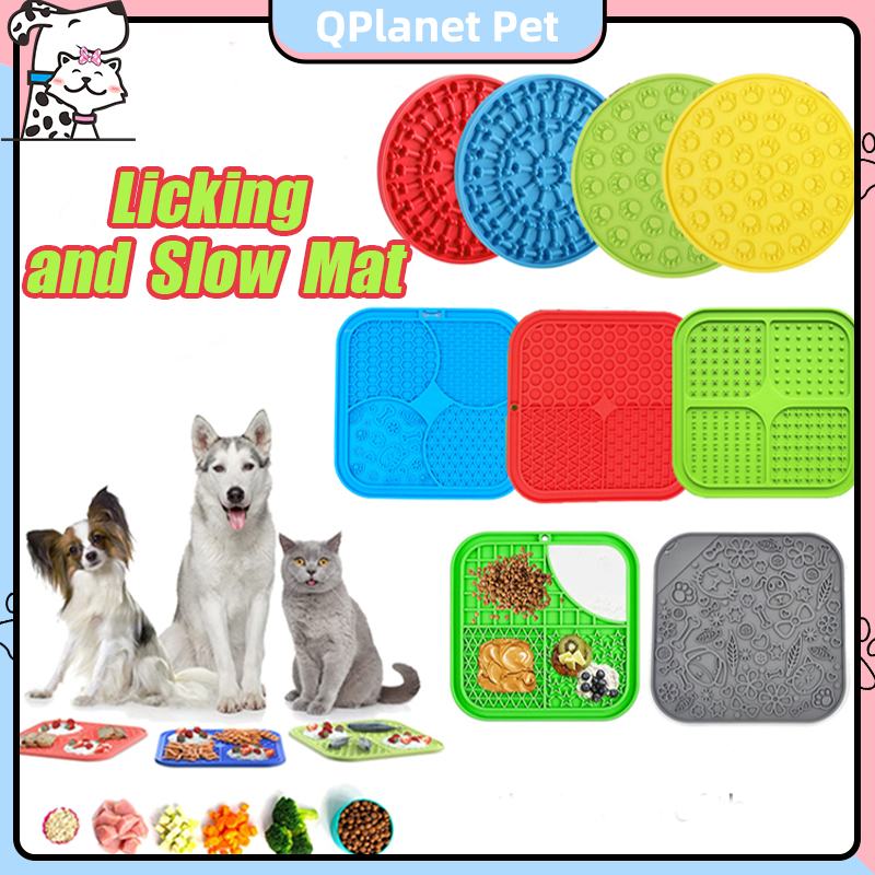 Puppy Slow Feeder Licking Mat Slow Feeding For Dog Slow Down Eating Mat