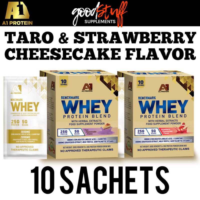 A1 Protein Whey 10 servings New Flavors Shopee Philippines