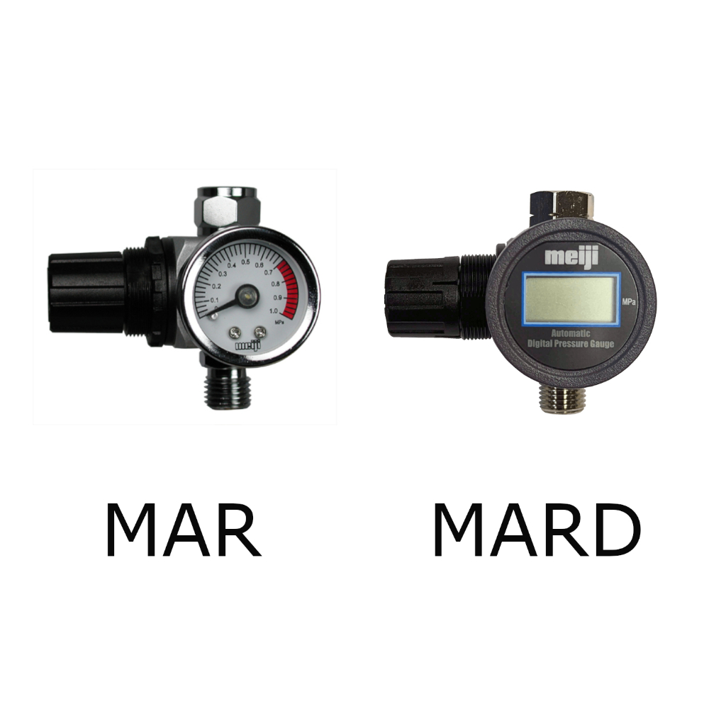 Meiji Air regulator MAR / MARD Diaphragm pressure Air adjustment valve