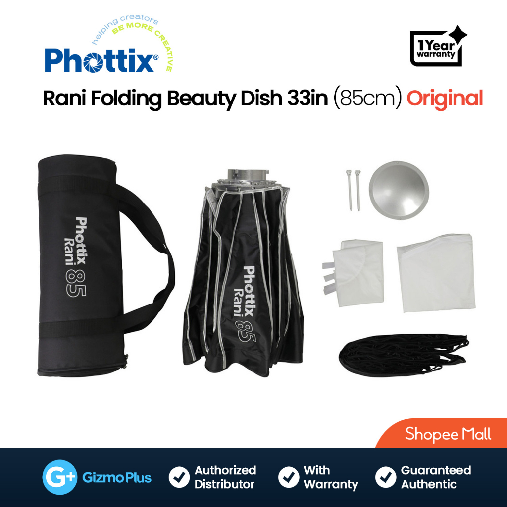 Phottix Rani II 85 Folding Beauty Dish (85cm, 33