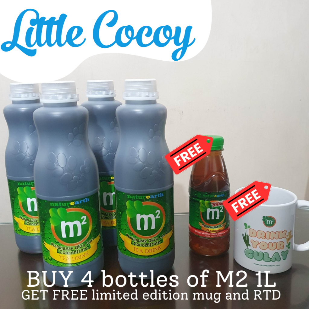 M2 Malunggay Okra Luya Tea Drink Bundle Promo | Shopee Philippines