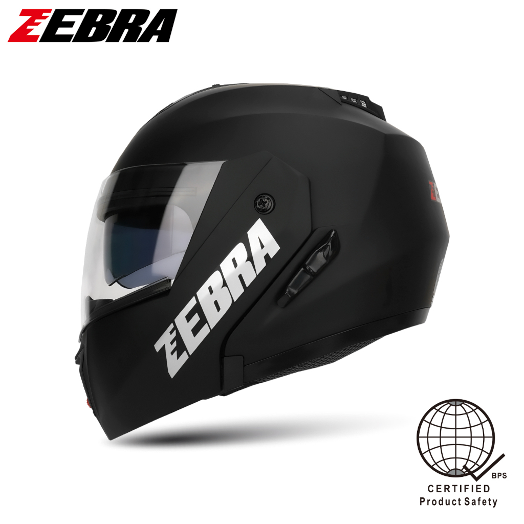 Zebra YM602 Modular Helmet Dual Visor For Men And Women Motorcycle Shopee Philippines