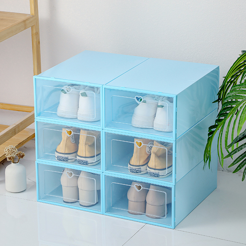 Big size Basketball Shoe Organizer Box Storage hard plastic Foldable ...