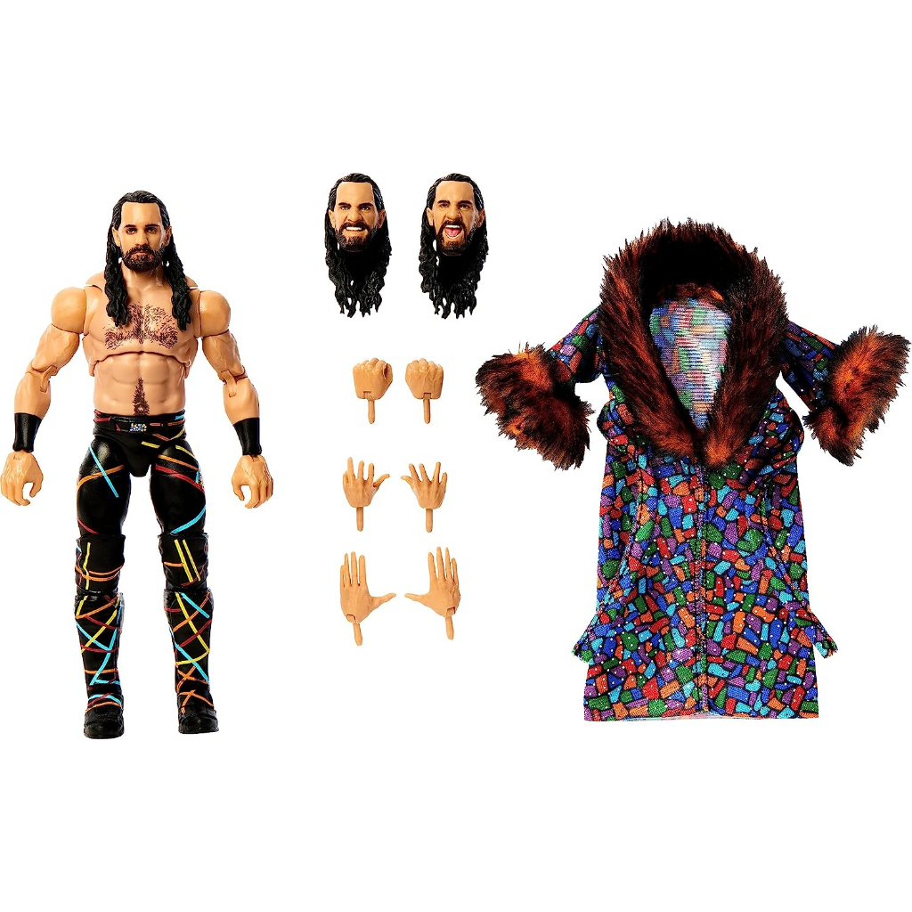 MATTEL WWE Best of Ultimate Edition Ser.5 Seth Rollins with Soft Goods ...