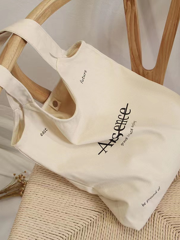 Korean Style Fashion Canvas Personalize Tote Bag Shoulder Bag with