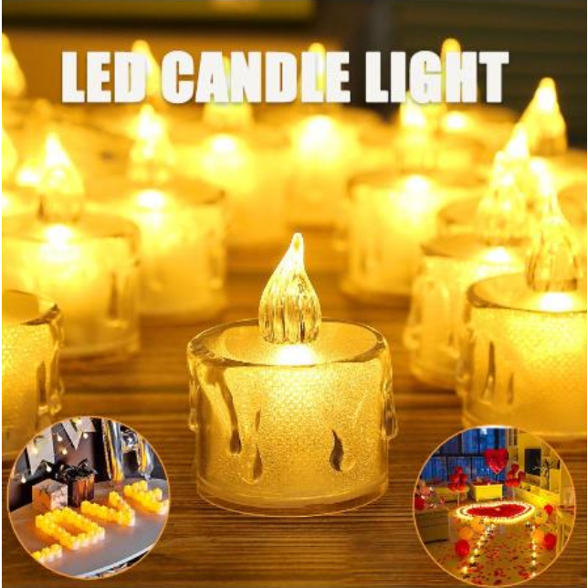 HH Flameless Led Battery Operated Candle Electronic Flameless Candle