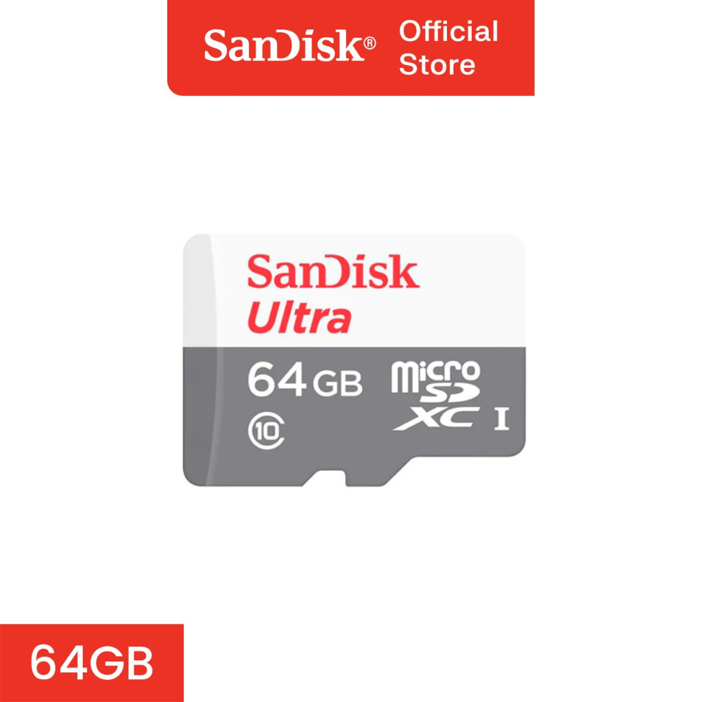 Sandisk SDSQUNR 64GB Ultra microSDXC | Shopee Philippines