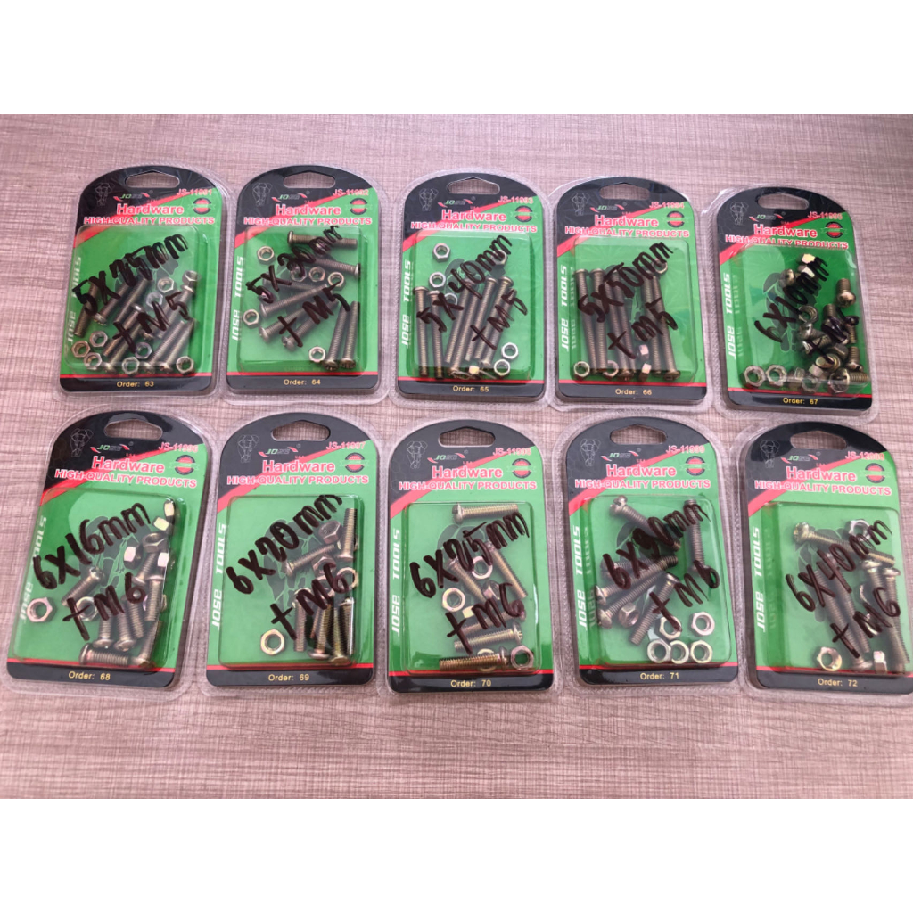 SOLD PER PAD GI RHS BOLT!! GI RHS BOLT SOLD PER PAD!! | Shopee Philippines