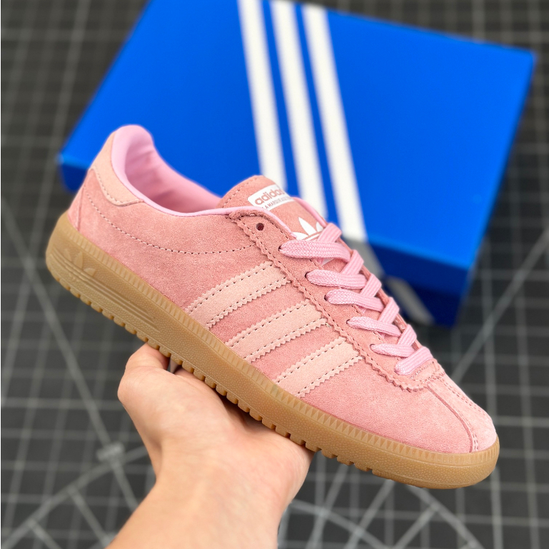 Mens pink hotsell adidas trainers