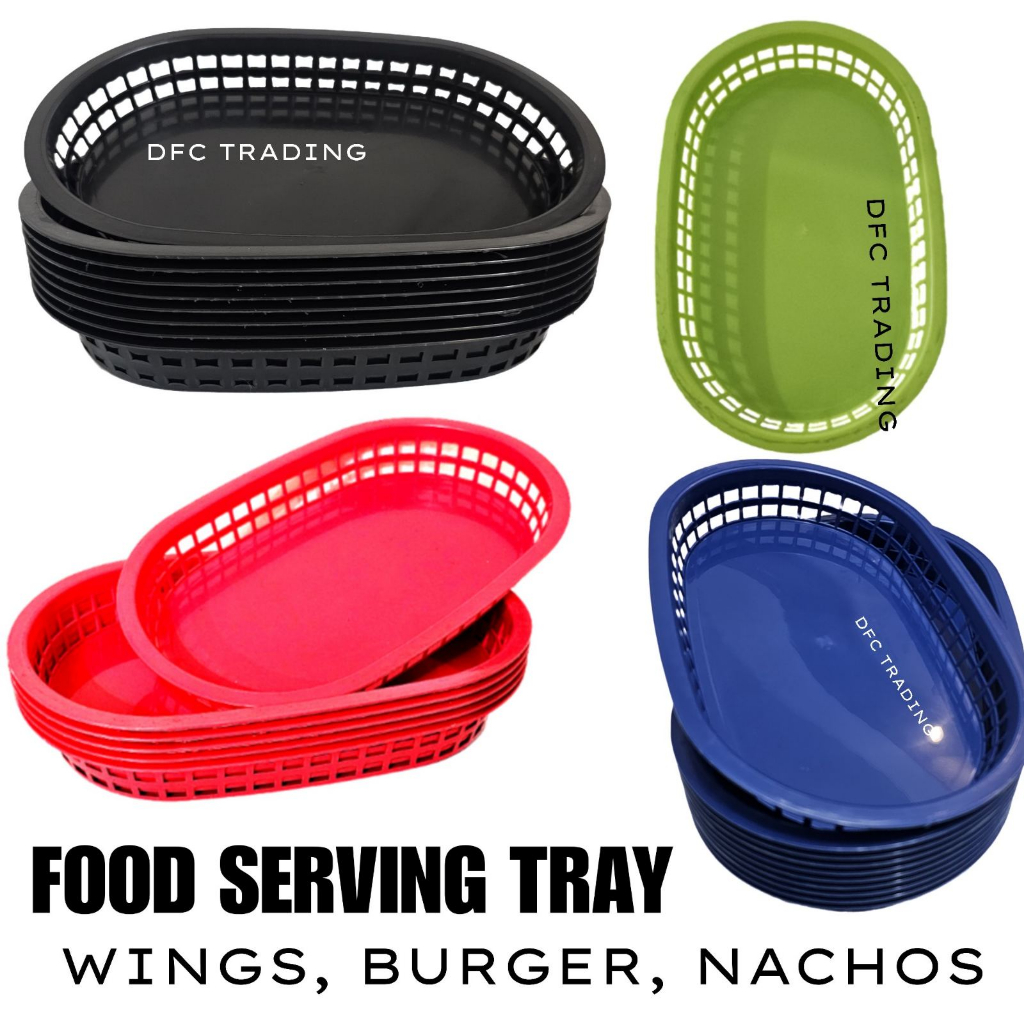 10pcs Food Serving Tray McDo chicken, money, medicine, nachos, burger