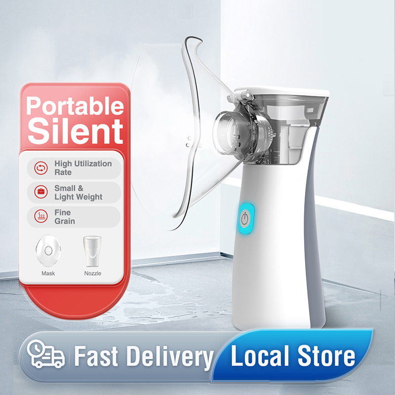Rabbite Portable Nebulizer For Asthma Rechargeable Inhaler Nebulizer ...