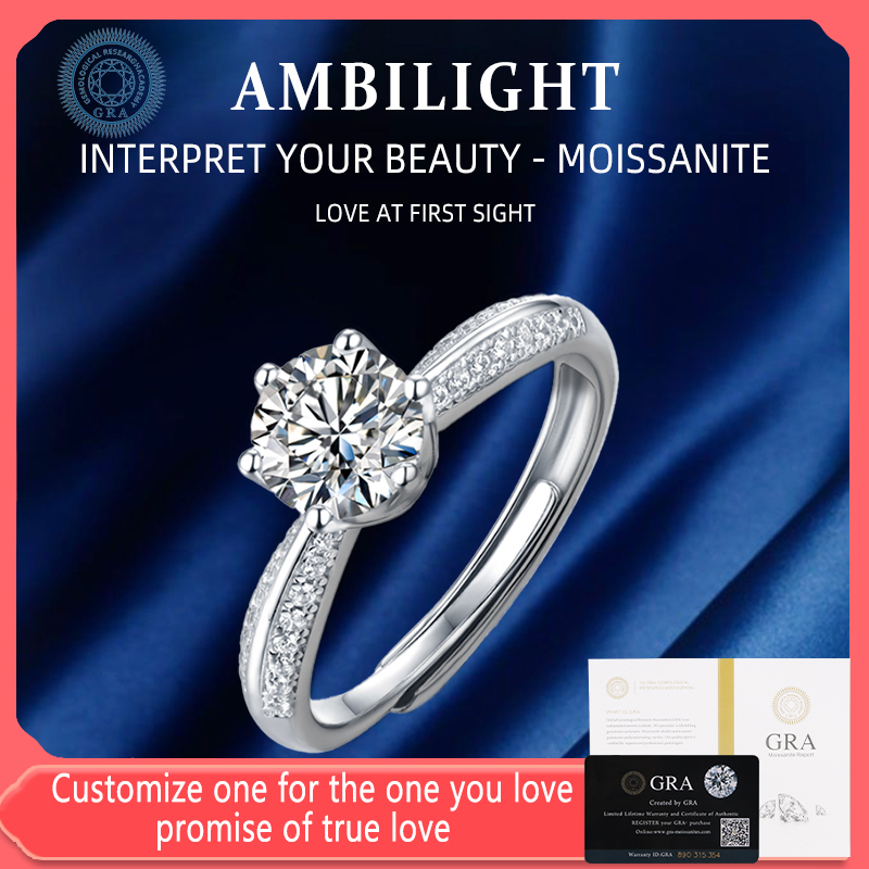 Moissanite Diamond Carat Princess Cut Diamond Ring Price GRA