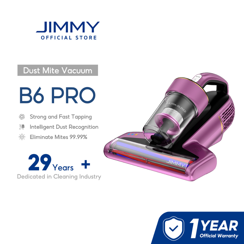 JIMMY B6 Pro AntiMite Vacuum Cleaner Smart Dust Mite Sensor 16kpa