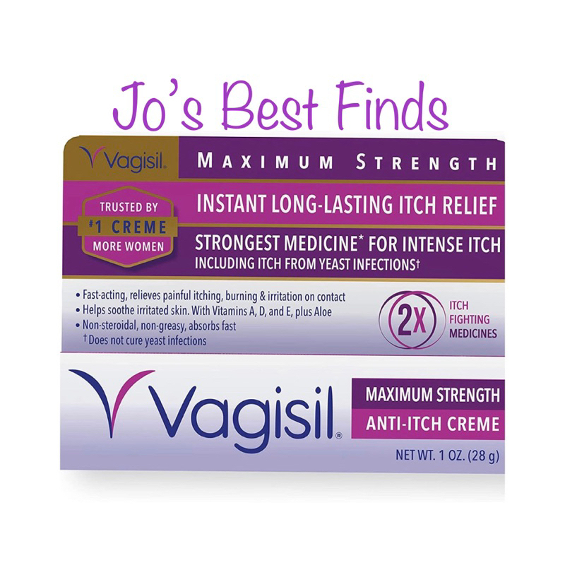 Vagisil Maximum Strength Feminine Anti Itch Creme 1 Oz 28g Shopee