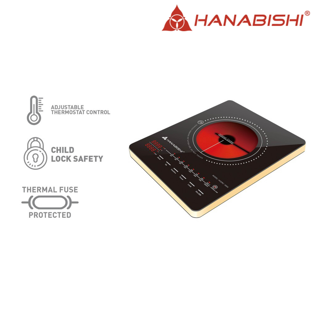 Hanabishi infrared ceramic on sale cooker manual