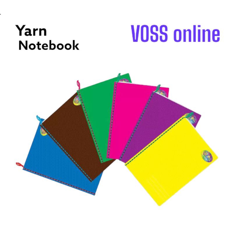 Yarn Color Coding Notebook, 10 colors available | Shopee Philippines