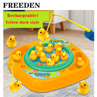 Children's Early Education Baby Electric Fishing Plate Toys Music