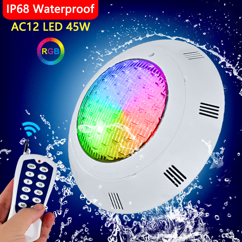 Swimming Pool Light Underwater Pool Lights Remote Controller Lights ...