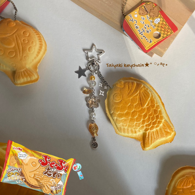 Taiyaki Keychain ★˚ ༘ ೀ⋆ Japanese Food Keychain | Shopee Philippines