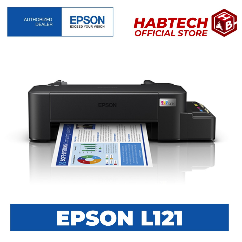 Brand New Epson L120 Or L121 Ecotank Single Function Printer W Original Dye Ink Shopee 9775