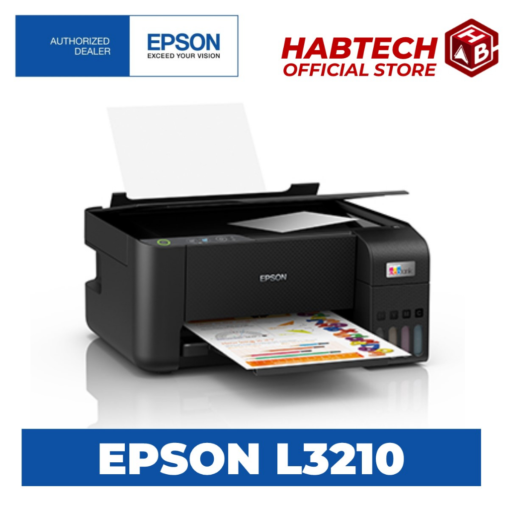 Epson Ecotank L3110 L3210 L3216 All In One Ink Tank Printer W 1set Original Ink Shopee 9155