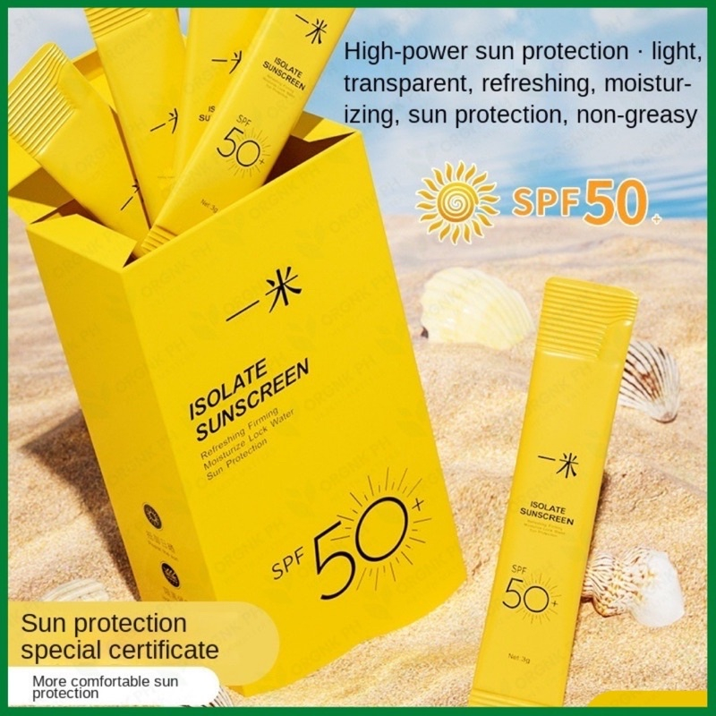 20 Pcsbox Perfect Uv Sunscreen Spf 50 Suncream Face Body Sunblock Cream Shopee Philippines 9099