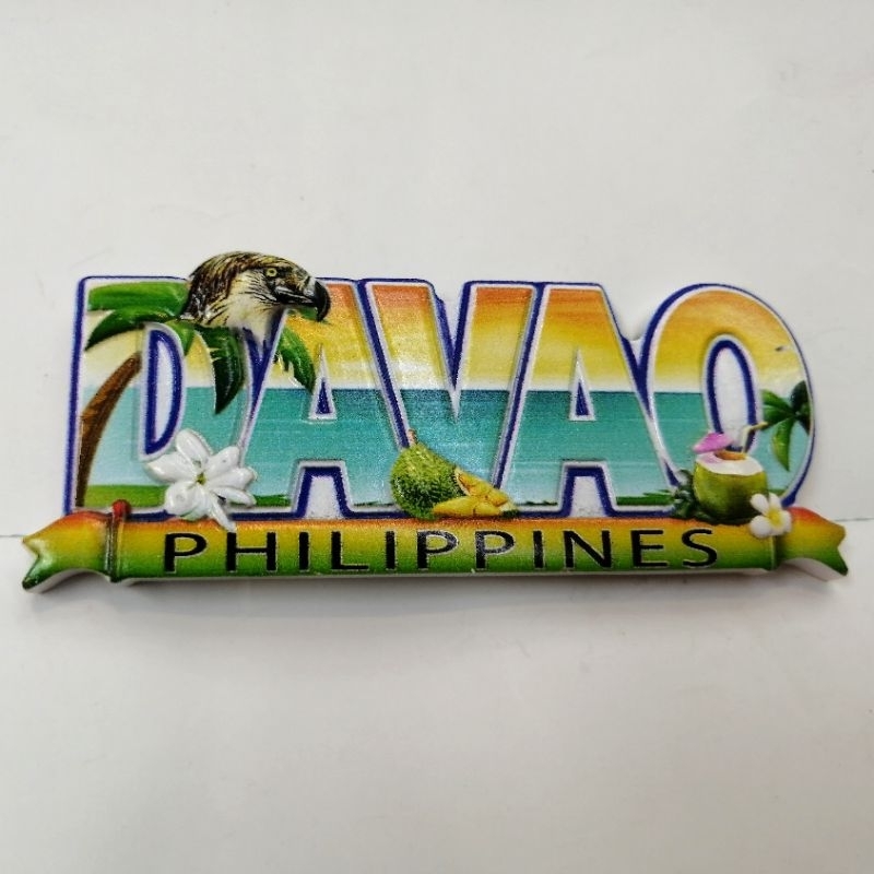 3D Davao Philippines Ceramic Ref Souvenirs Shopee Philippines
