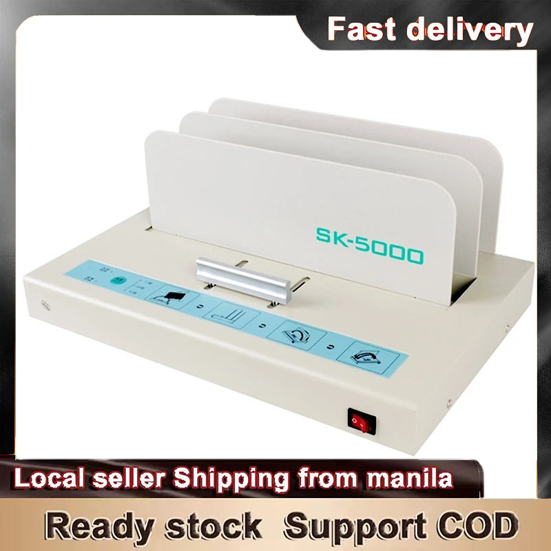 220V 50mm Hot Melt Binding Machine Automatic A4 Book Paper Sheet