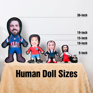Ladies Outfit Mini Me Human Doll Personalized Mini Me Doll for Womens ...