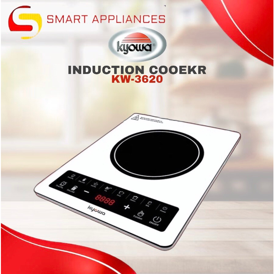 Kyowa Digital Induction cooker Crystal Glass White Series KW 3620 Shopee Philippines