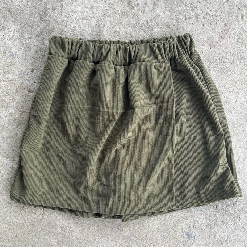 Big Size Macarena Skorts for Women Corduroy Palda Shorts | Shopee ...