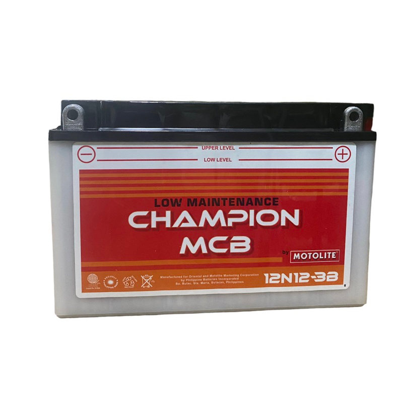 12N12 -3B CHAMPION BATTERY | Shopee Philippines