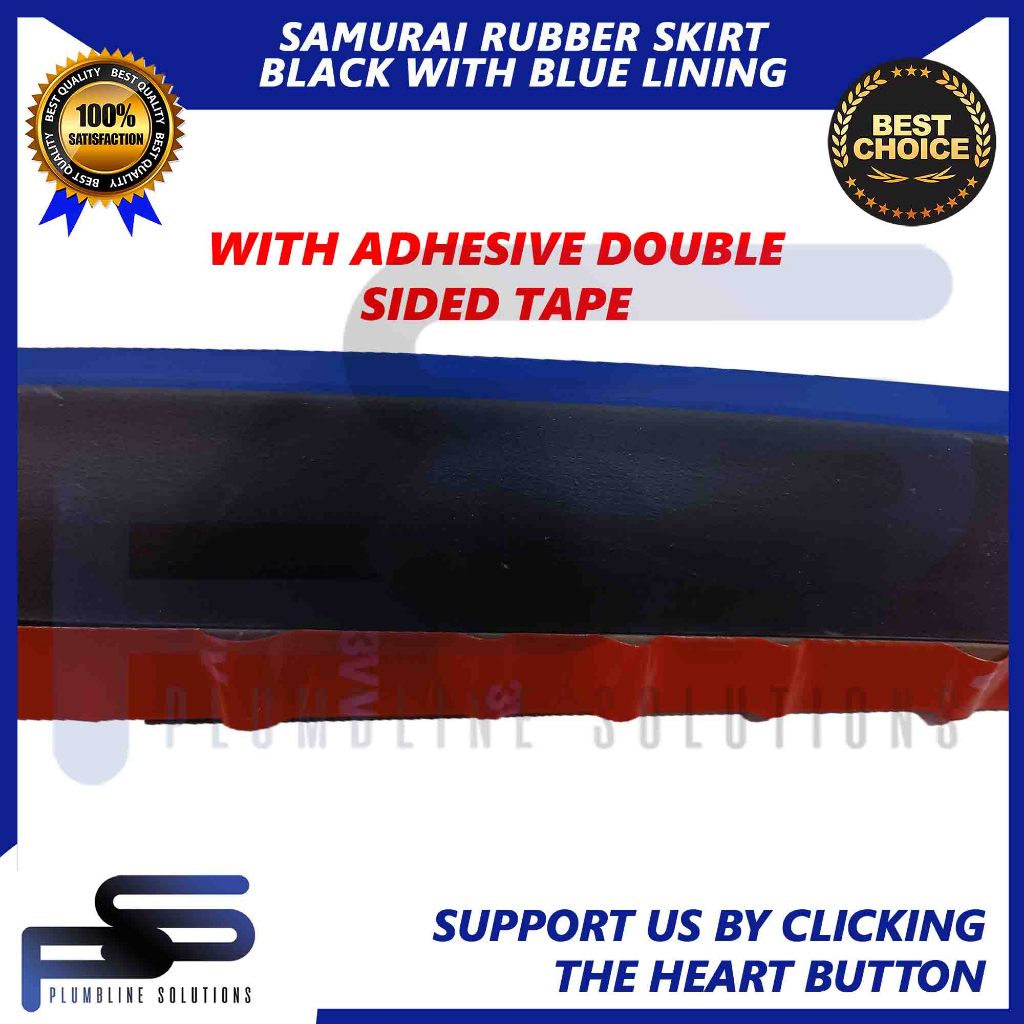 Samurai Carbon Fiber Black with Red Lining Car Front Bumper Lip ...