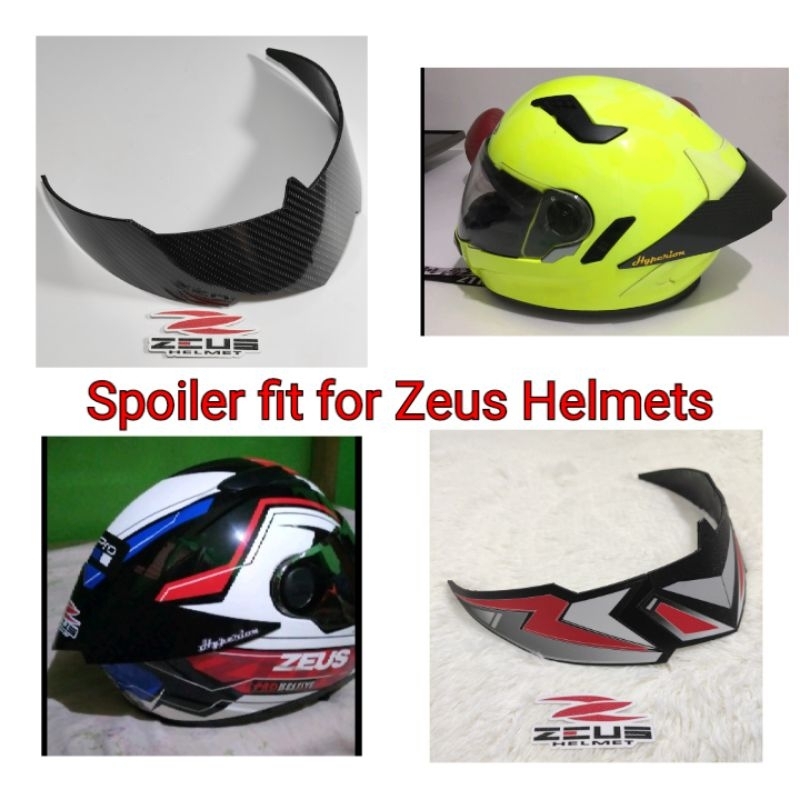 Spoiler fit for Zeus Helmets (Universal) Shopee Philippines