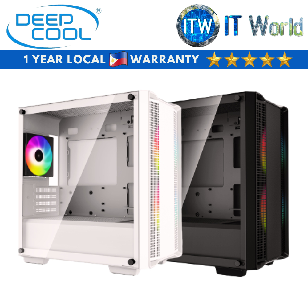 ITW | Deepcool CC360 ARGB micro-ATX Tempered Glass PC Case (Black ...