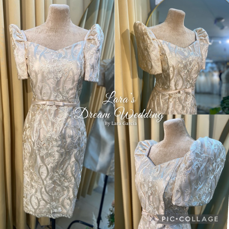Mocha Mother Of The Bride Dresses Flowy Ruffle Sleeves V-Neck Ruched Back Zip Long Chiffon Mother Of The Bride Dresses main image 0