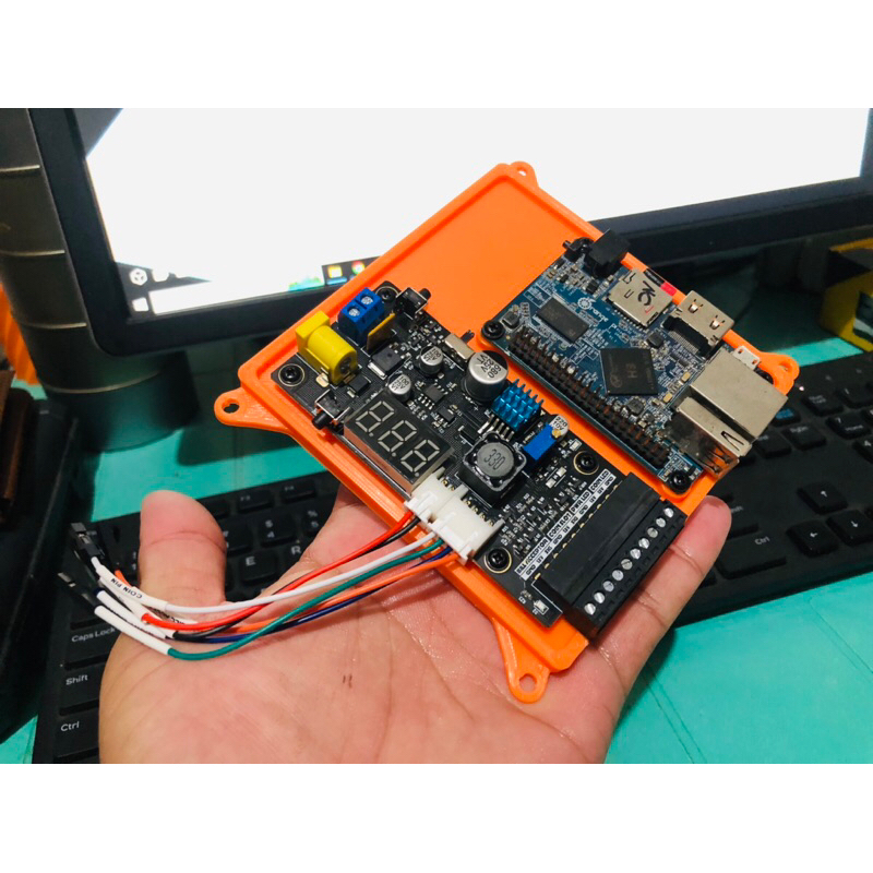 FXL002Fuxion Lab UCB version 2 + Orange Pi One 3D Printed Case (No