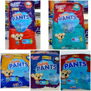 Buy Super Twins Baby Pants Diaper (L) - 46s Online