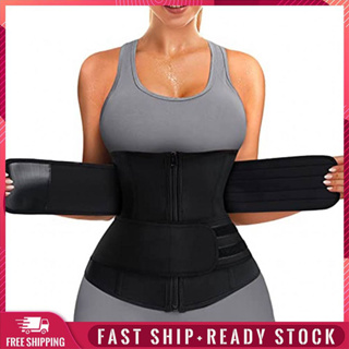 Neoprene double adjustable Velcro corset for fast weight loss