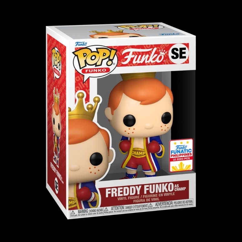 Funko Pop Freddy Funko As Champ Funko Funatic Philippines Exclusive