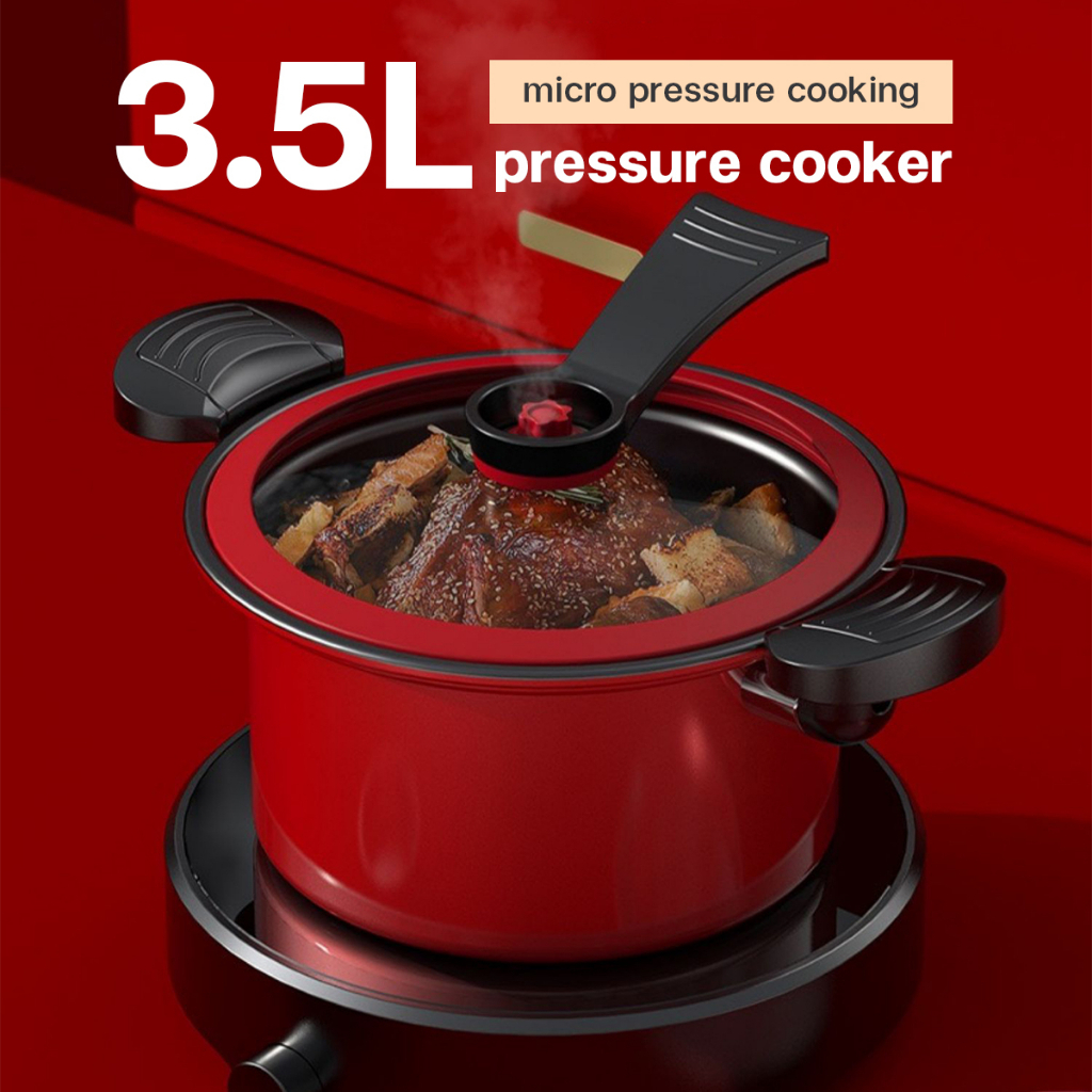 2023 COD! Stainless Steel Pressure Cooker NonStick Cooker Cooking