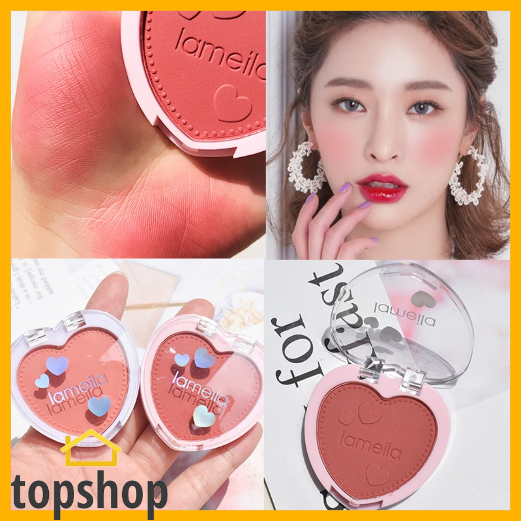 4 Colors Blush Palette Natural Face Blush Face Makeup Pressed