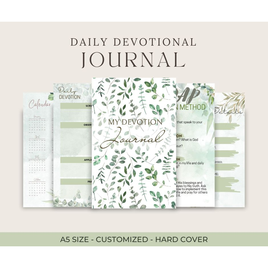 Personalized Devotion Journal Shopee Philippines