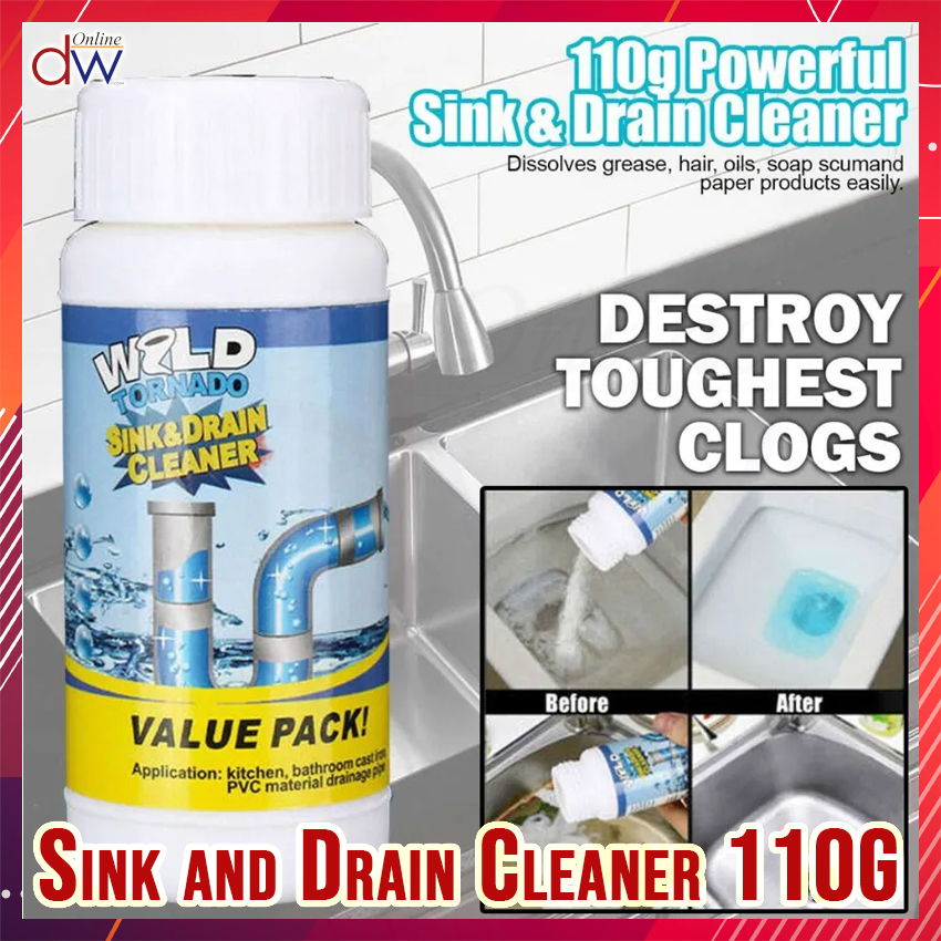 Sink and Drain Cleaner Best Drain And Toilet Cleaner FastActing High