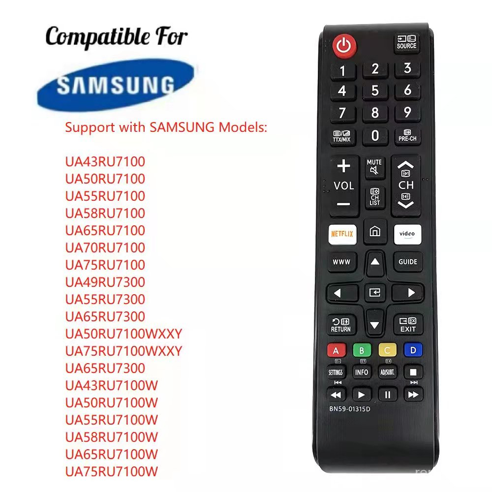 Universal Remote Control Samsung TV For ALL LCD LED SMART Android TV ...