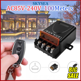 Universal 433Mhz Remote Control Wireless Switch DC 12V 24V 72V 30A