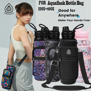 1pc Insulated Neoprene Water Bottle Carrier With Adjustable Shoulder Strap  And Cup Cover Sleeve - Fits 12oz To 40oz Stainless Steel, Glass, And  Plastic Bottles - Keep Your Drinks Cold Or Hot