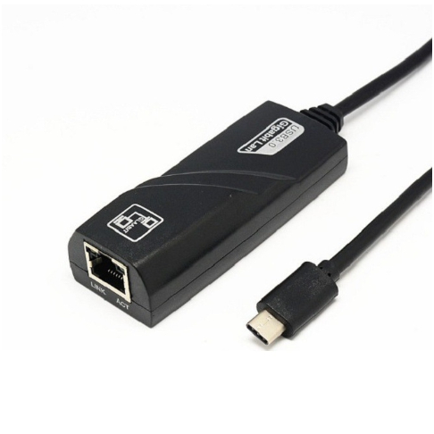 LPJ Type- C Ethernet Adapter 10/100/1000mbps USB 3.0 GIGABIT LAN ...